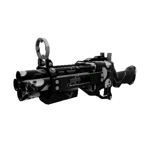 Strange Skull Cracked Iron Bomber
