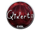 Sticker | qikert (Foil) | Katowice 2019 Item Image
