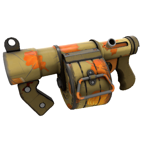 Unusual Isotope Pumpkin Pied Stickybomb Launcher (Field-Tested)