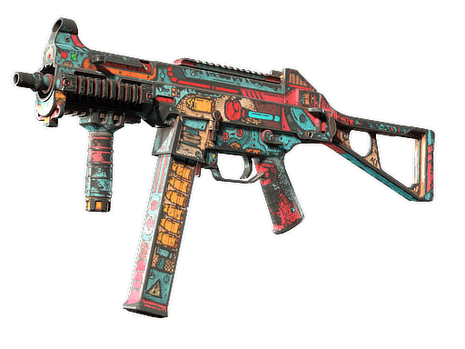 UMP-45 | K.O. Factory (Battle-Scarred) Item Image