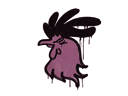 Sealed Graffiti | Cocky (Princess Pink) Item Image