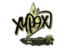 Sticker | Xyp9x (Gold) | Antwerp 2022 Item Image