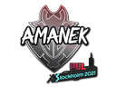 Sticker | AMANEK | Stockholm 2021 Item Image