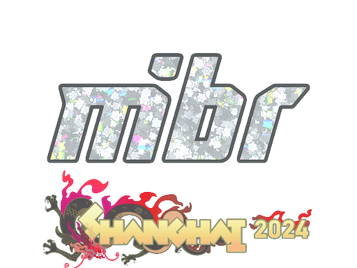 Sticker | MIBR (Glitter) | Shanghai 2024 Item Image