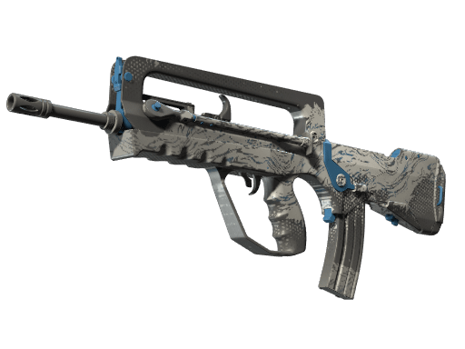 FAMAS | Halftone Wash (Minimal Wear) Item Image