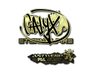 Sticker | Calyx (Gold) | Antwerp 2022 Item Image