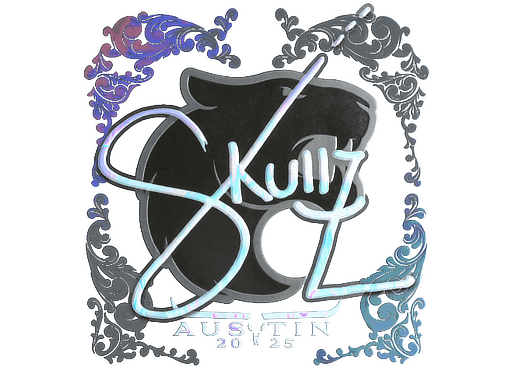 Sticker | skullz (Holo) | Austin 2025 Item Image