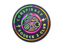Sticker | Conspiracy Club (Holo) Item Image