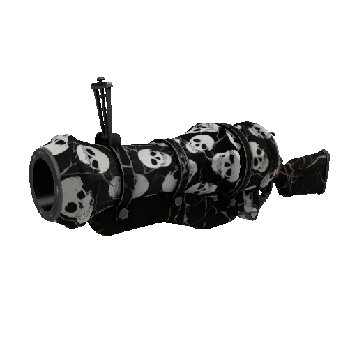 Unusual Isotope Skull Cracked Loose Cannon (Well-Worn) Item Image