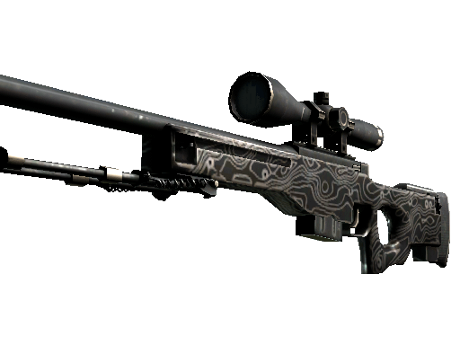 AWP | Black Nile (Well-Worn) Item Image