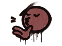 Sealed Graffiti | Chef Kiss (Brick Red) Item Image