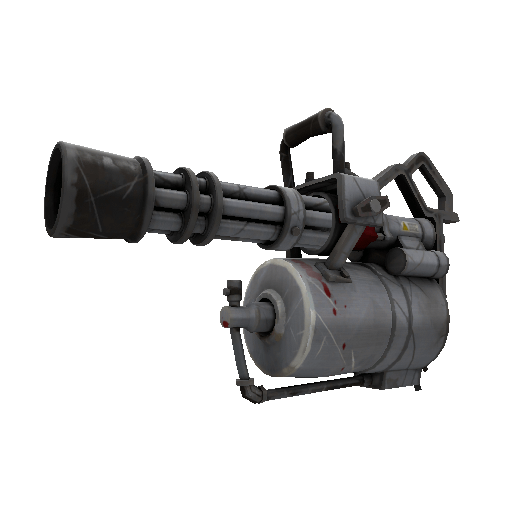 Steel Brushed Minigun (Well-Worn)