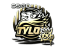 Sticker | TYLOO (Gold) | 2020 RMR Item Image