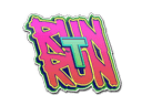 Sticker | Run T, Run Item Image