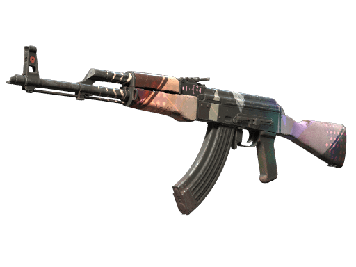 AK-47 | Crossfade (Well-Worn) Item Image
