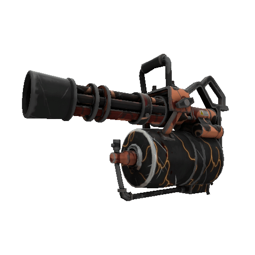 Unusual Isotope Sunriser Minigun (Field-Tested) Item Image
