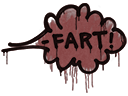 Sealed Graffiti | Fart (Brick Red) Item Image