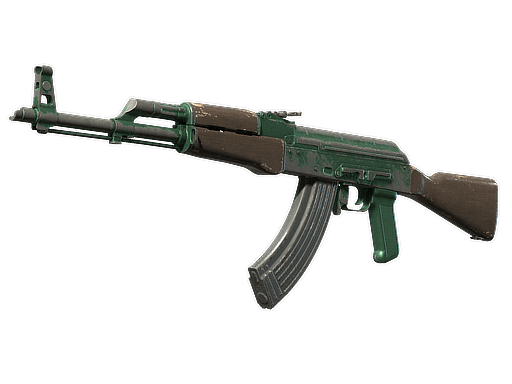AK-47 | Wintergreen (Battle-Scarred) Item Image