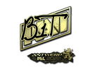 Sticker | b1t (Gold) | Antwerp 2022 Item Image