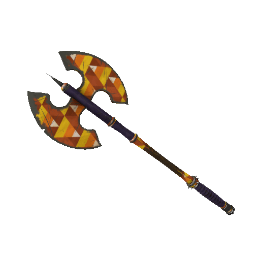 Candy Coated Scotsman's Skullcutter (Well-Worn)