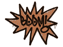 Sealed Graffiti | BOOM (Tiger Orange) Item Image