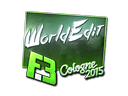 Sticker | WorldEdit (Foil) | Cologne 2015 Item Image