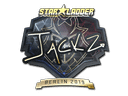 Sticker | JaCkz (Gold) | Berlin 2019 Item Image