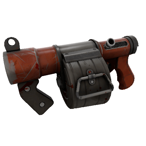 Unusual Isotope Team Serviced Stickybomb Launcher (Battle Scarred) Item Image