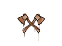 Sealed Graffiti | X-Axes (Tiger Orange) Item Image