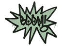 Sealed Graffiti | BOOM (Cash Green) Item Image