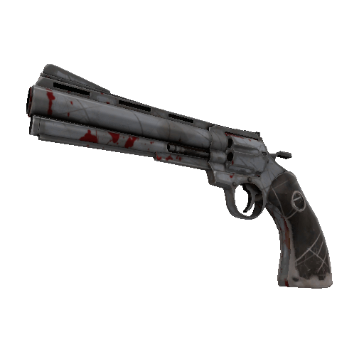 Steel Brushed Revolver (Battle Scarred)