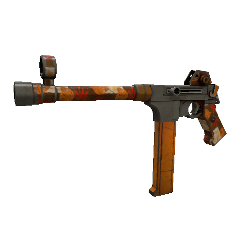 Unusual Anodized Aloha SMG (Well-Worn)