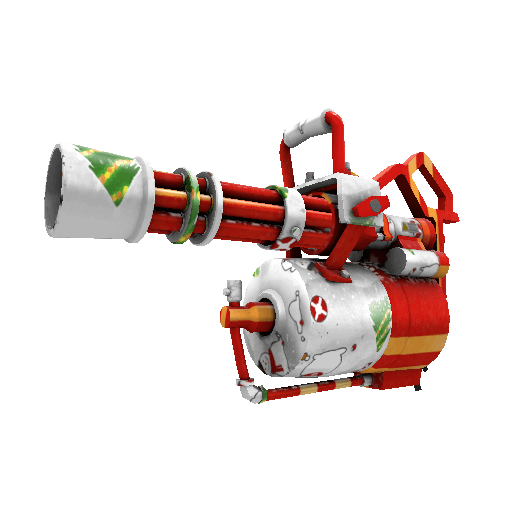 Unusual Isotope Snow Globalization Minigun (Factory New)