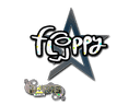 Sticker | floppy (Glitter) | Paris 2023 Item Image