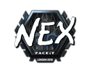 Sticker | nex (Foil) | London 2018 Item Image