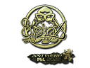 Sticker | Spinx (Gold) | Antwerp 2022 Item Image