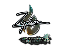 Sticker | Zyphon (Glitter) | Antwerp 2022 Item Image