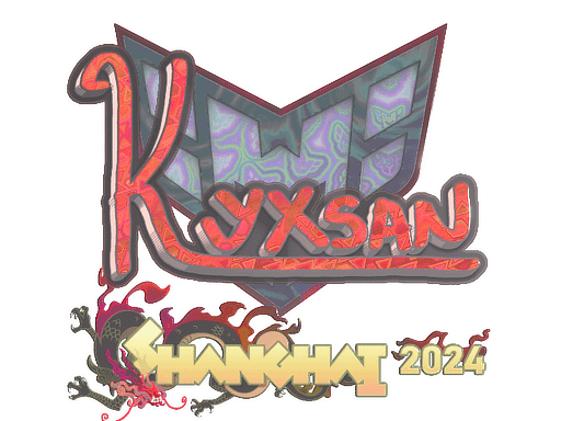 Sticker | kyxsan (Holo) | Shanghai 2024 Item Image