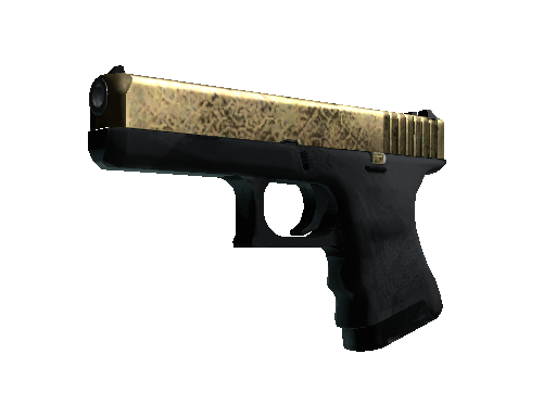 Glock-18 | Brass (Well-Worn) Item Image