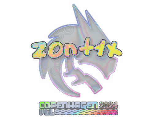 Sticker | zont1x (Holo) | Copenhagen 2024 Item Image