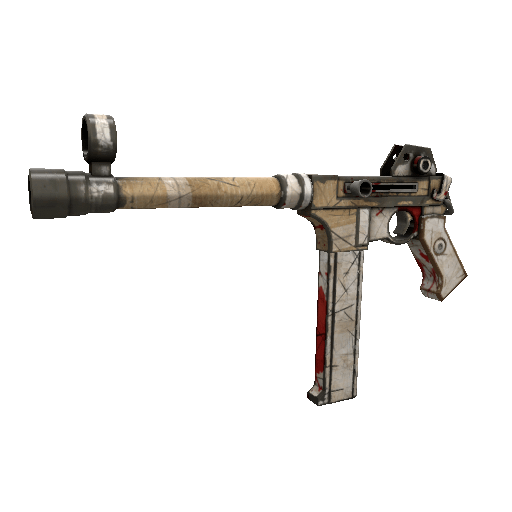 Cardboard Boxed SMG (Battle Scarred)