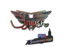Sticker | sjuush (Holo) | Stockholm 2021 Item Image