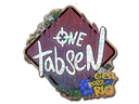 Sticker | tabseN (Glitter) | Rio 2022 Item Image