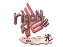 Sticker | rigoN (Holo) | Antwerp 2022 Item Image