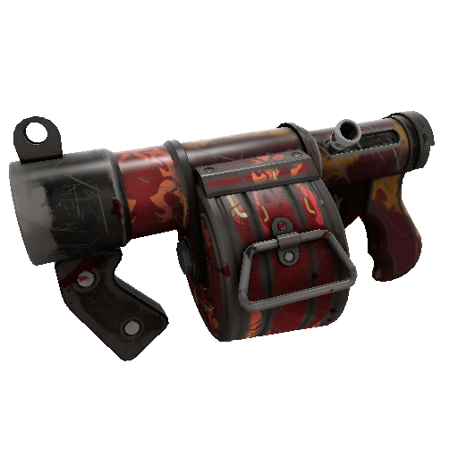 Deadly Dragon Stickybomb Launcher (Battle Scarred)