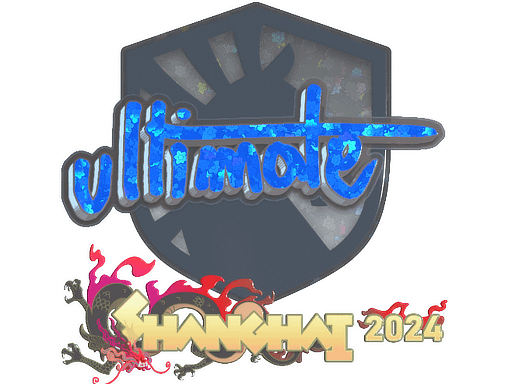 Sticker | ultimate (Glitter) | Shanghai 2024 Item Image