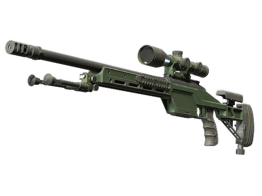SSG 08 | Green Ceramic (Battle-Scarred) Item Image