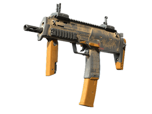 MP7 | Short Ochre (Battle-Scarred) Item Image