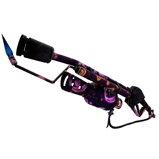 Neon-ween Flame Thrower (Minimal Wear)