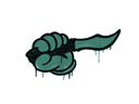 Sealed Graffiti | Backstab (Frog Green) Item Image